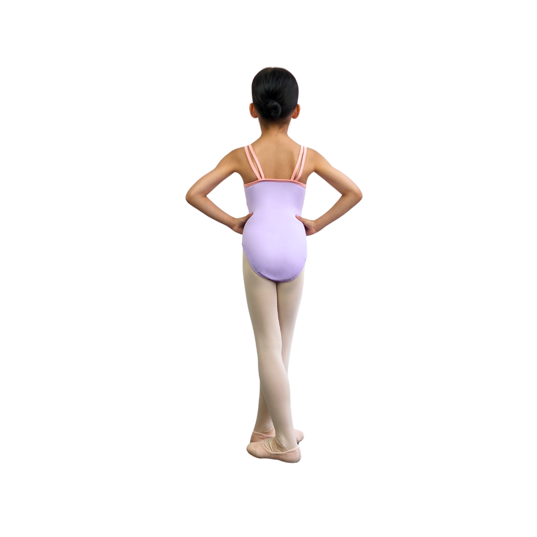 Sweet Bow Leotard in Lavender
