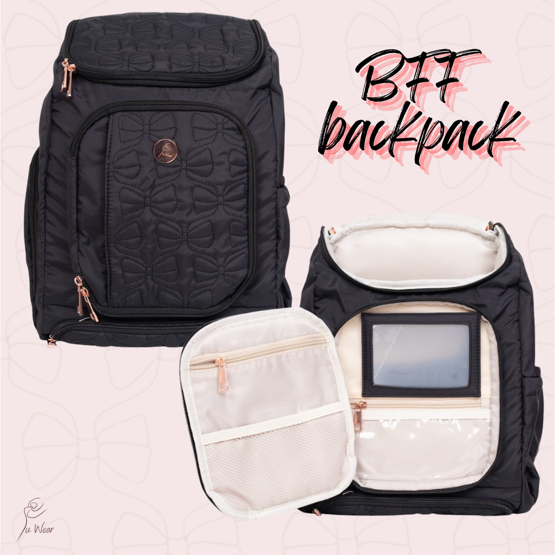 BFF Backpack (BOWtique BLACK)
