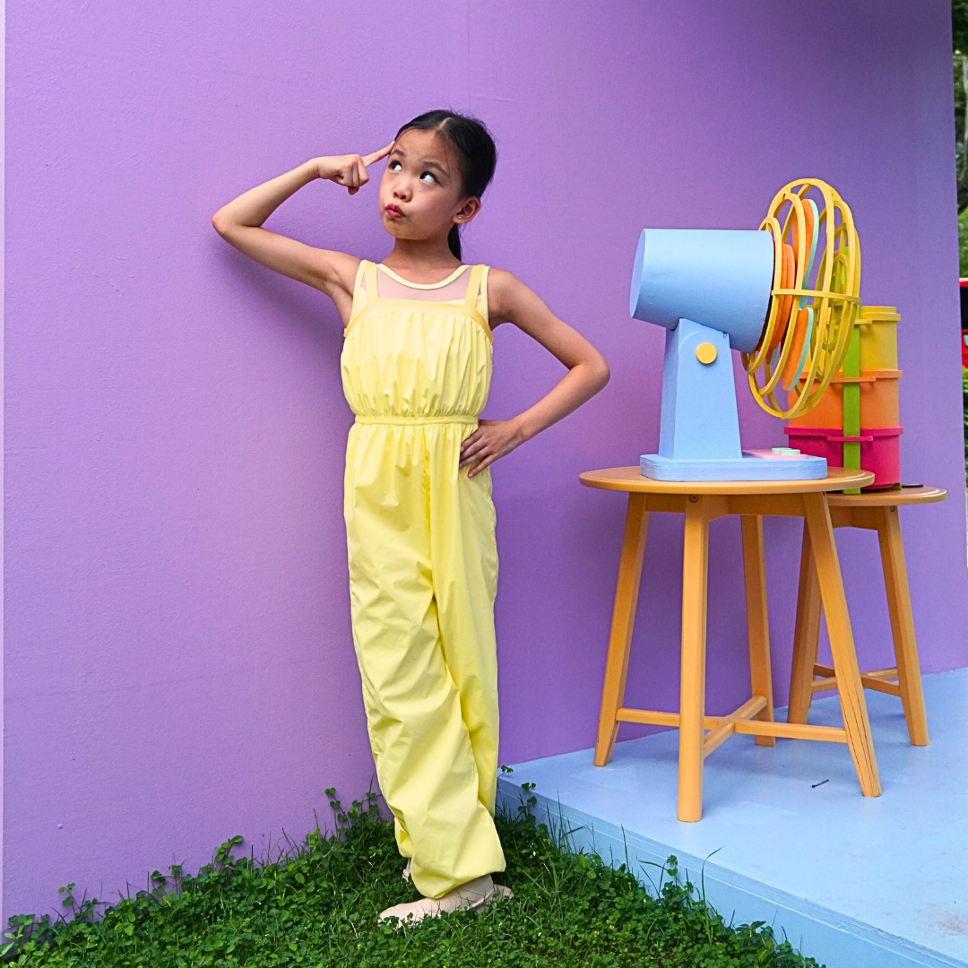 Warmie Jumpsuit in Popcorn