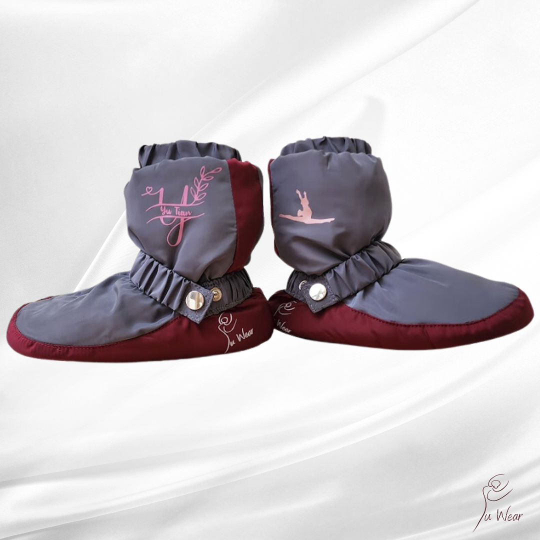 YUletide Booties in Evening Dove (Blue-Grey)