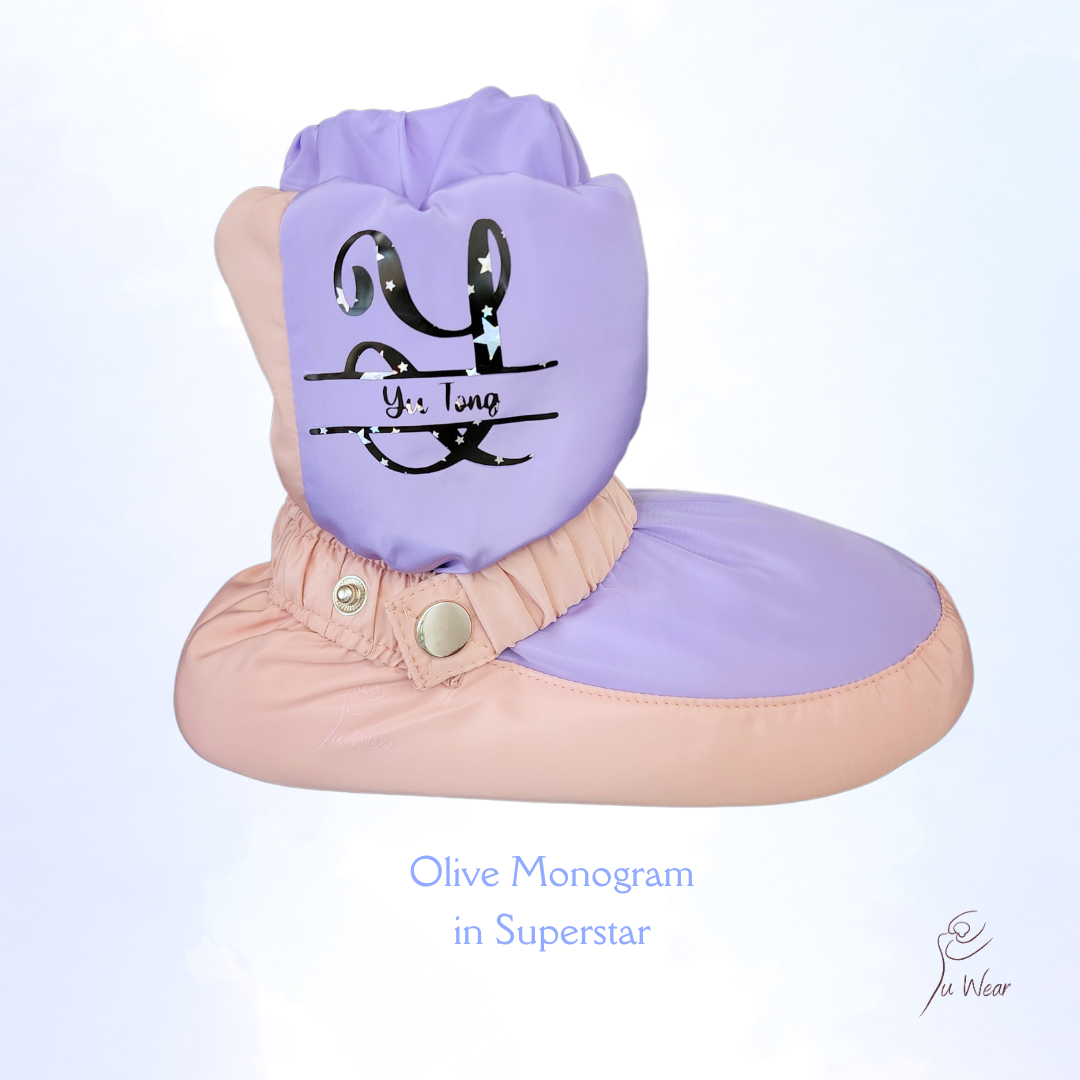 Peri Pretty Booties in Periwinkle Pink