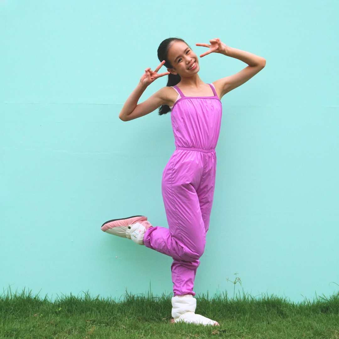 Warmie Jumpsuit in Berry Pie