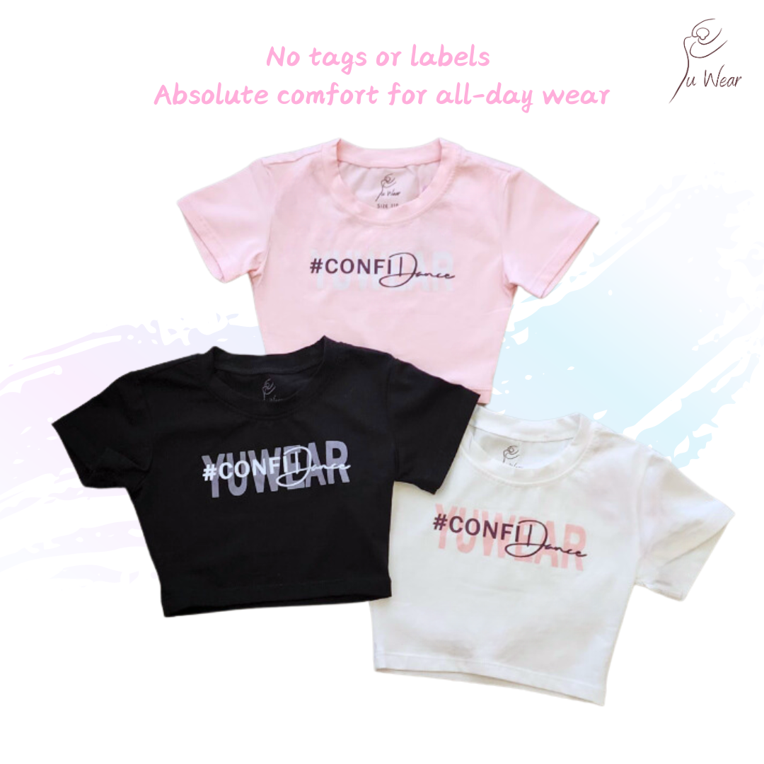 Crop Top in Purity White (Child Size) (SALE!!!)