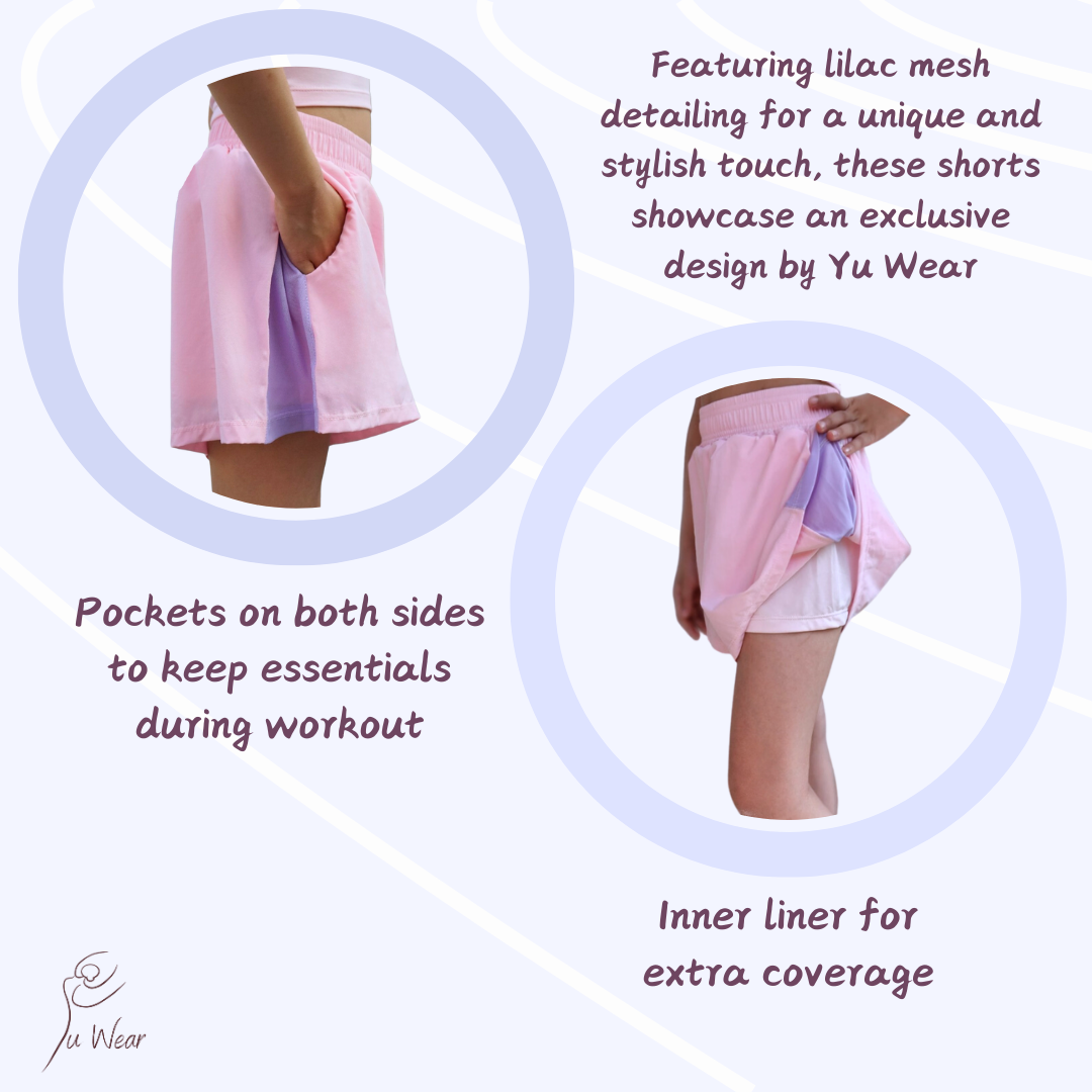 Shorts in Sweet Pink (Adult Size)