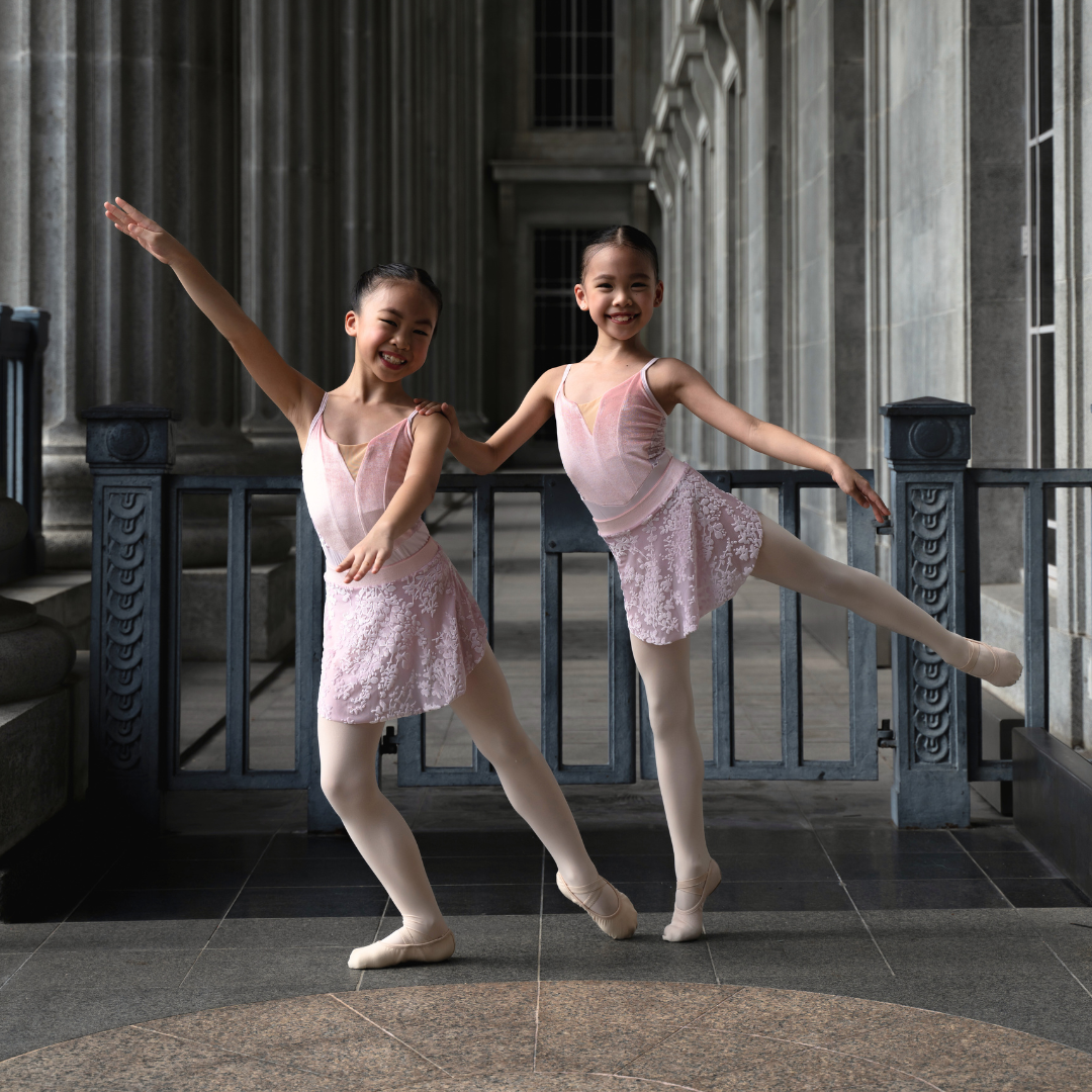 Snowy Petals Velvet Leotard (Pink)