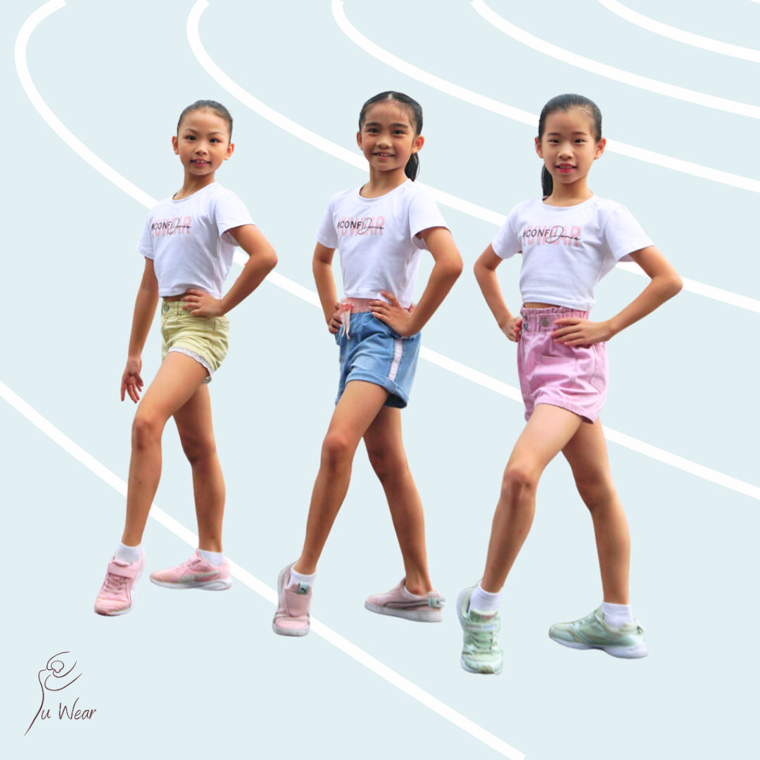 Crop Top in Purity White (Child Size) (SALE!!!)