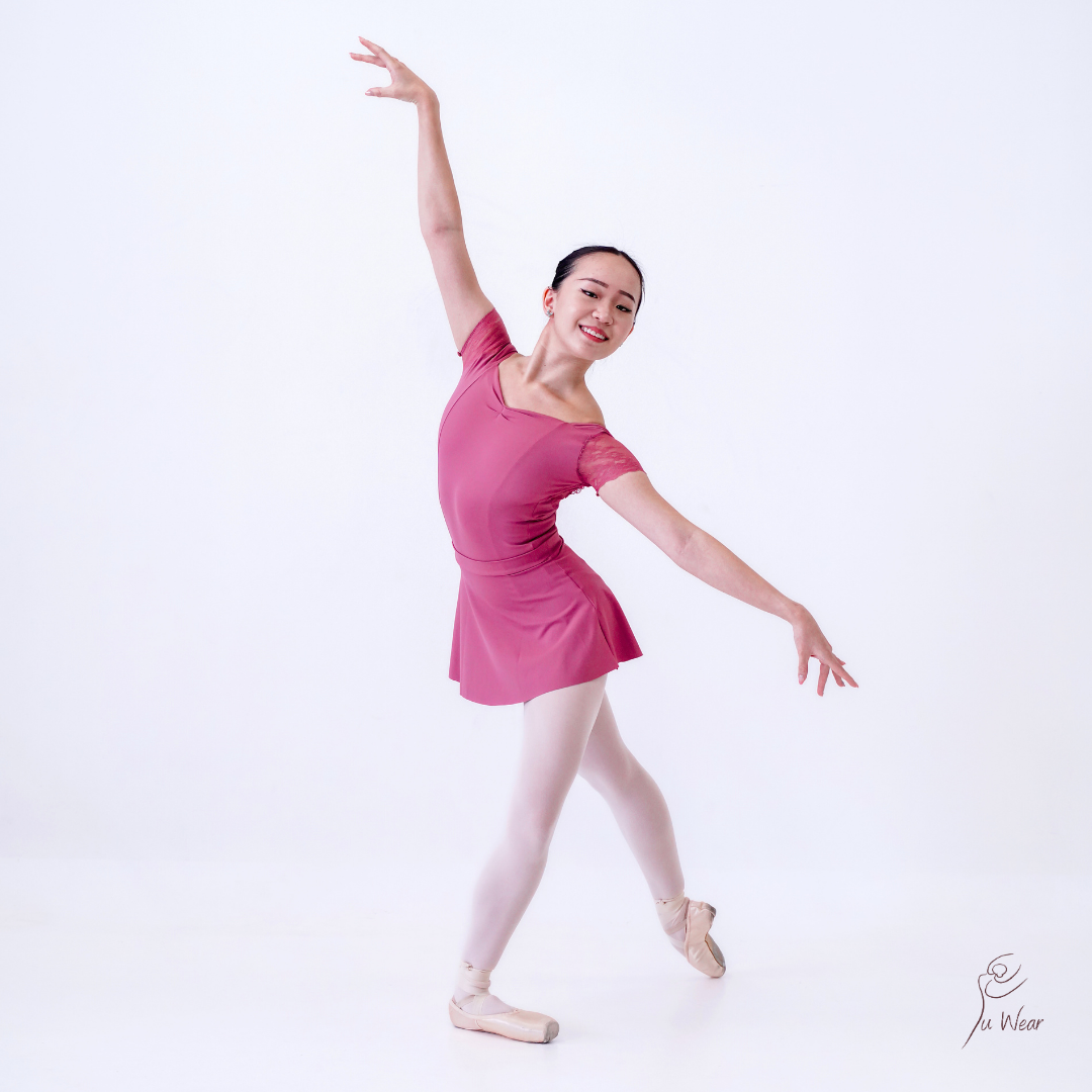 Empower YU Leotard in Rosy Mauve (Child & Adult)