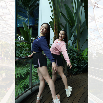 Crop Hoodie CFML Club (Pink)