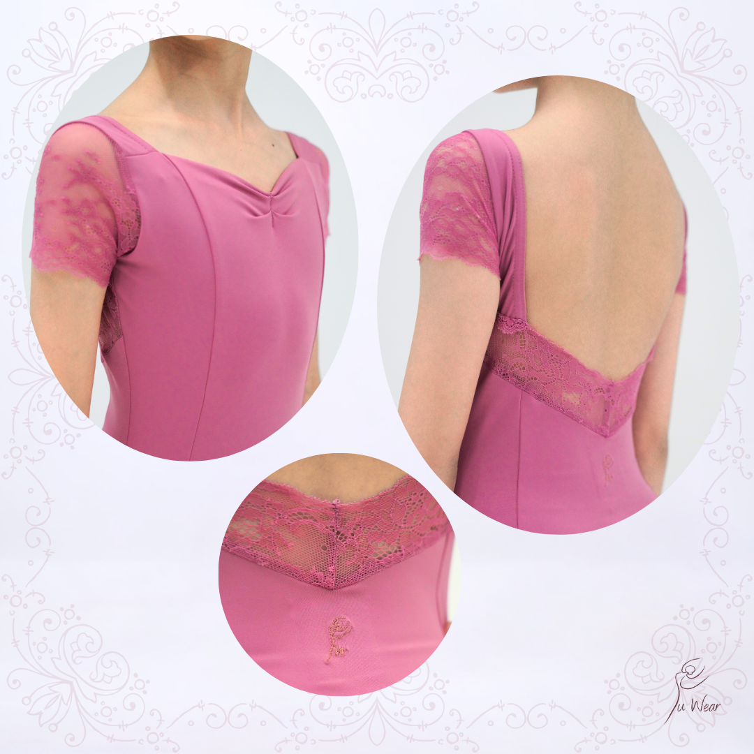 Empower YU Leotard in Rosy Mauve (Child & Adult)