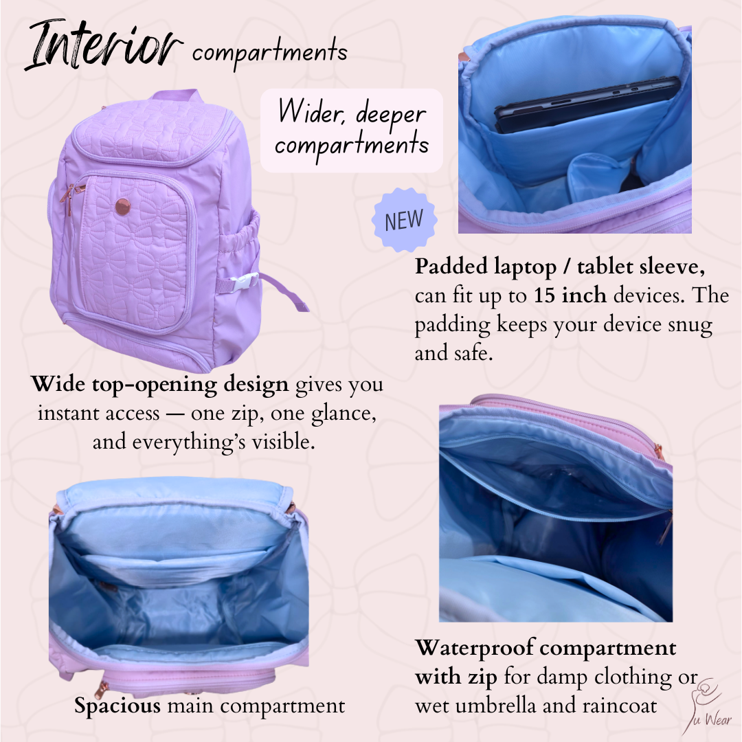 BFF Backpack 2.0 (BOWquet of LILAC)