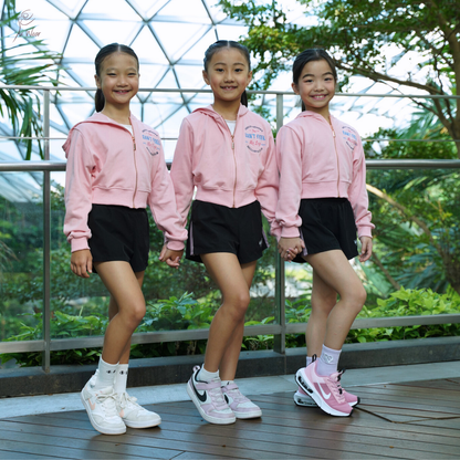 Crop Hoodie CFML Club (Pink)