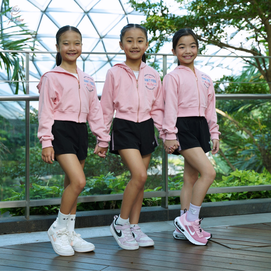 Crop Hoodie CFML Club (Pink)