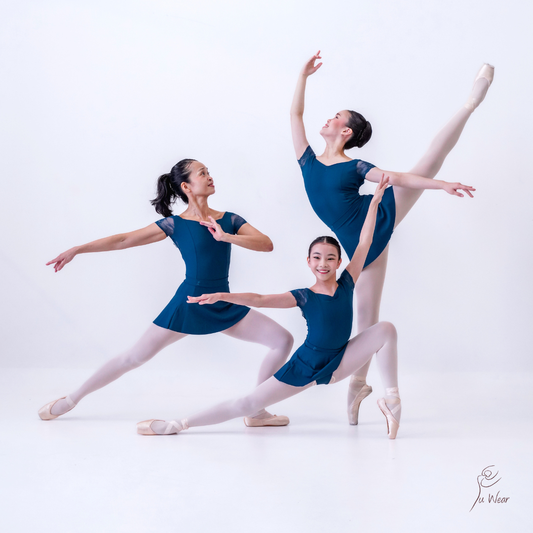 Empower YU Leotard in Deep Teal (Child & Adult)