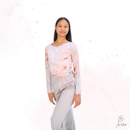 Mesh Top in Khaki Midas
