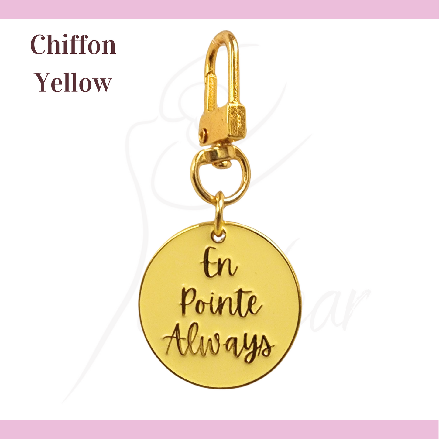 En Pointe Always Keychain