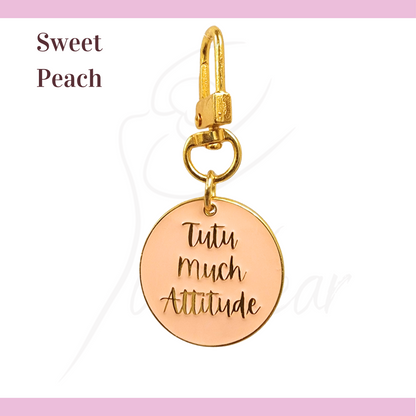 Tutu Much Attitude Keychain