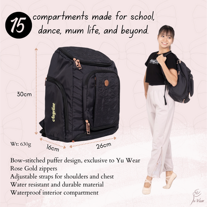 BFF Backpack (BOWtique BLACK)