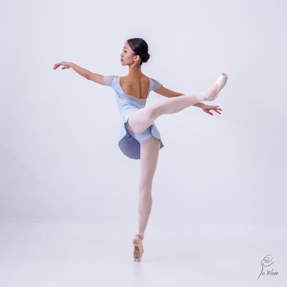 Empower YU Leotard in Ethereal Blue (Child & Adult)