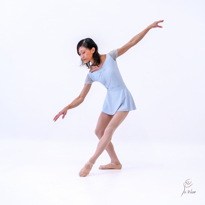 Empower YU Leotard in Ethereal Blue (Child & Adult)