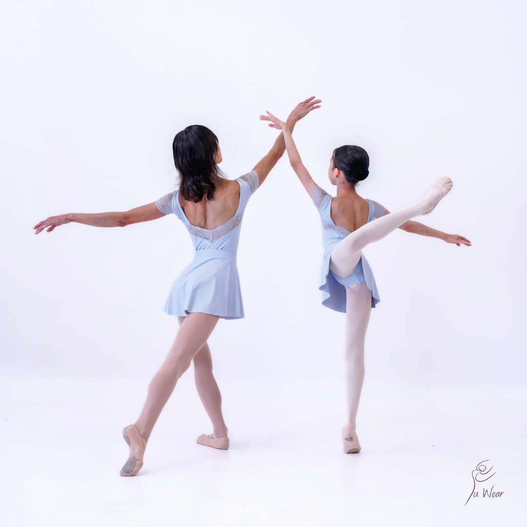 Empower YU Leotard in Ethereal Blue (Child & Adult)