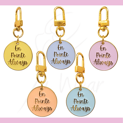 En Pointe Always Keychain