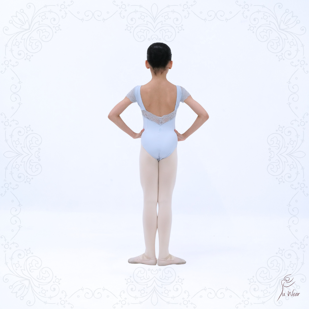 Empower YU Leotard in Ethereal Blue (Child & Adult)