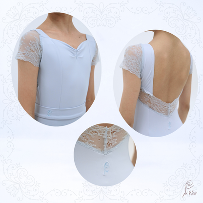 Empower YU Leotard in Ethereal Blue (Child & Adult)