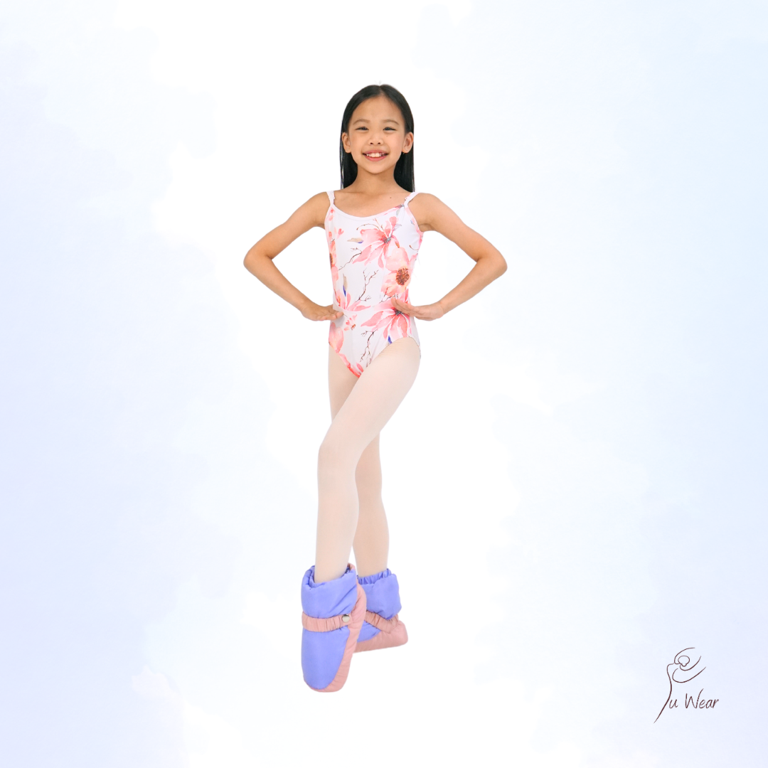 Peri Pretty Booties in Periwinkle Pink