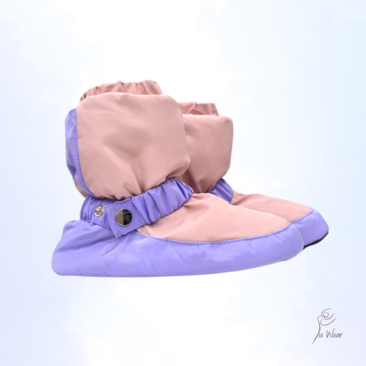 Peri Pretty Booties in Pink Periwinkle