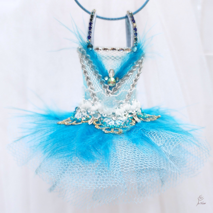 Blue Tutu Ornament