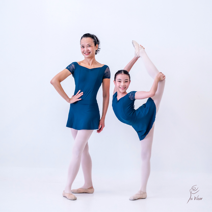 Empower YU Leotard in Deep Teal (Child & Adult)