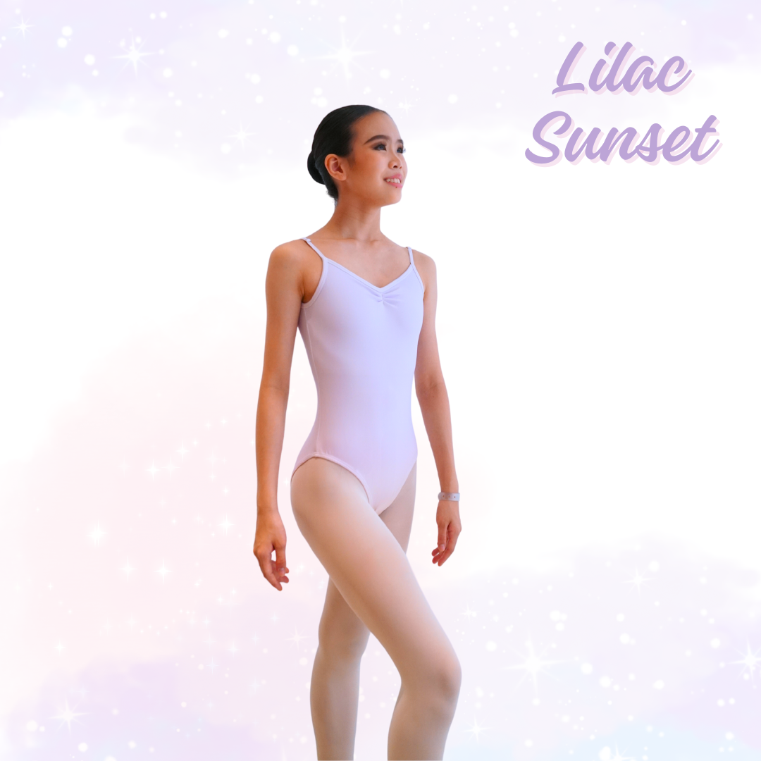 Lilac Sunset Camisole Leotard (Tender Ombre series)