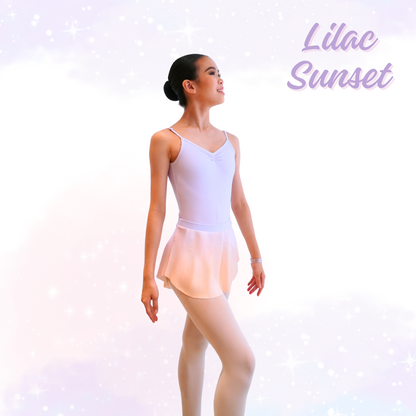 Lilac Sunset Camisole Leotard (Tender Ombre series)