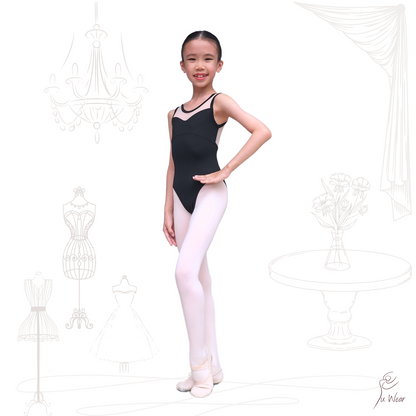 Sweet Heart Leotard in Classic Black