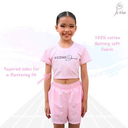 Crop Top in Sweet Pink (Child Size)