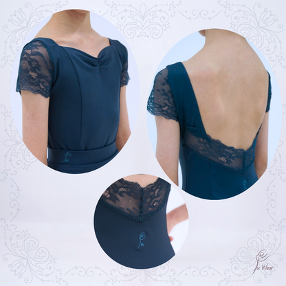 Empower YU Leotard in Deep Teal (Child & Adult)