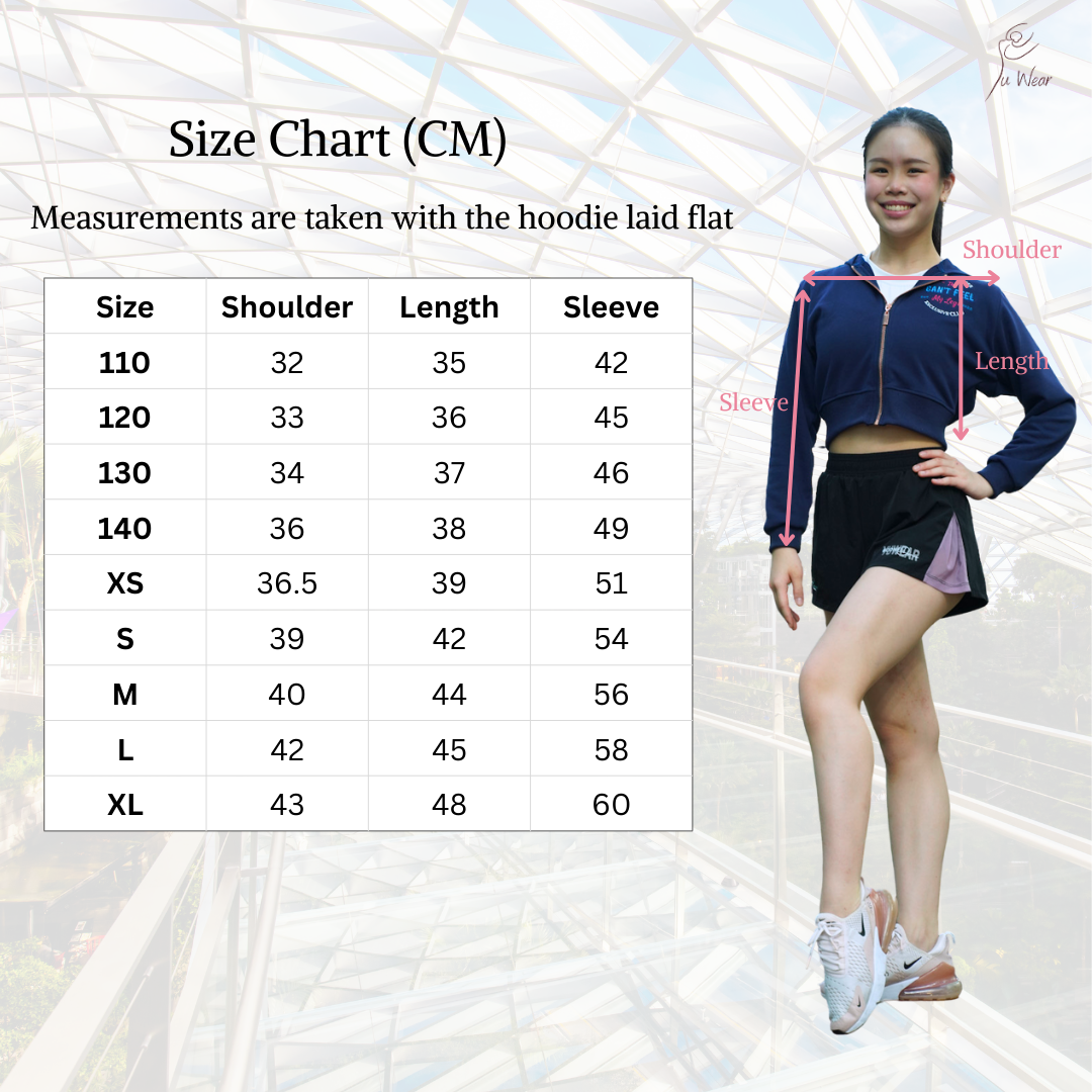 Crop Hoodie CFML Club (Pink)