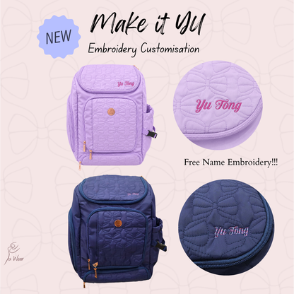 BFF Backpack 2.0 (BOWquet of LILAC)