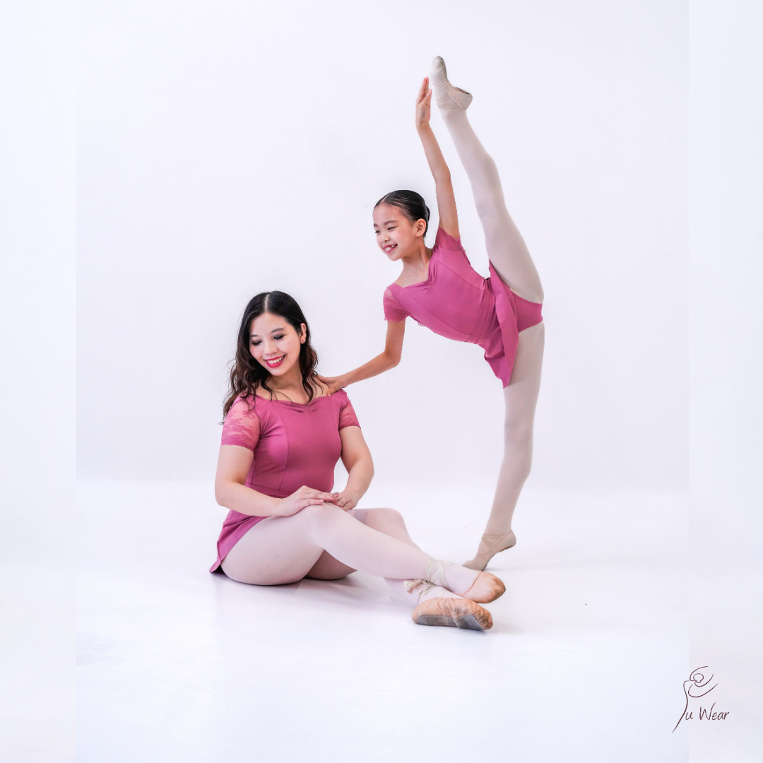 Empower YU Leotard in Rosy Mauve (Child & Adult)
