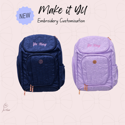 BFF Backpack 2.0 (BOWquet of LILAC)