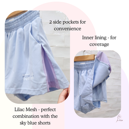 Shorts in Sky Blue (Adult Size)