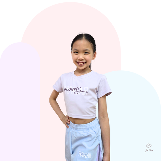 Crop Top in Light Lilac (Adult Size)